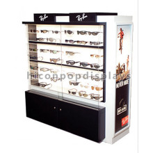 Starke benutzerdefinierte Luxus-Standing Standing Sonnenbrille Retail Shop Acryl Brillen Display Schrank